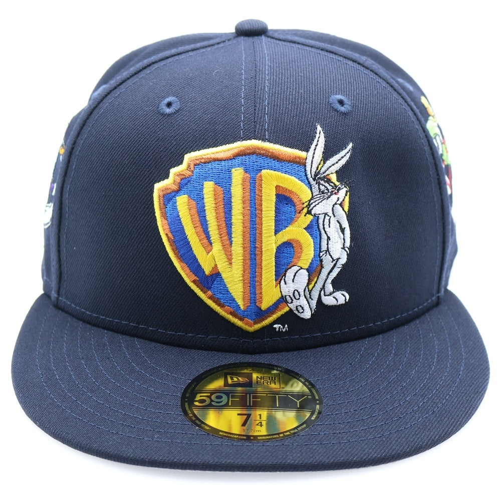 NEW ERA(ニューエラ) 59FIFTY Warner Brothers ワーナーブラザーズ 6パネル ベースボールキャップ ブラック