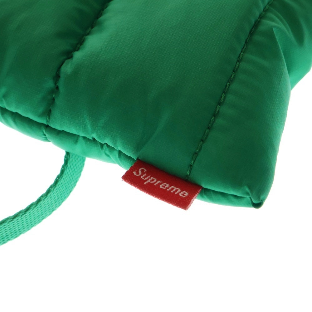 SUPREME(シュプリーム) 24AW Puffer Neck Pouch パファーネックポーチ グリーン