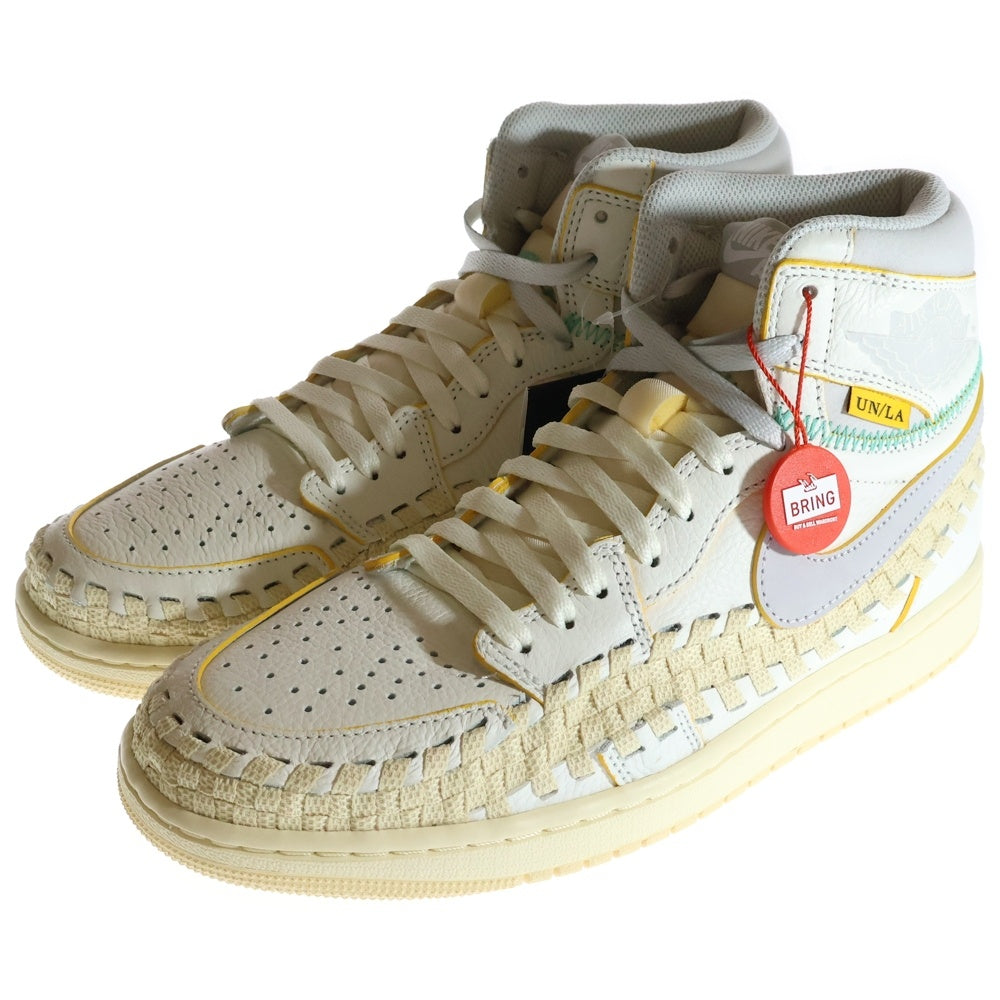 NIKE(ナイキ) ×UNION × Bephies Beauty Supply Air Jordan 1 High OG Summer 96 FD2565-100 エアジョーダン1 ハイ OG サマー96 ハイカットスニーカー ホワイト US9/27.0cm
