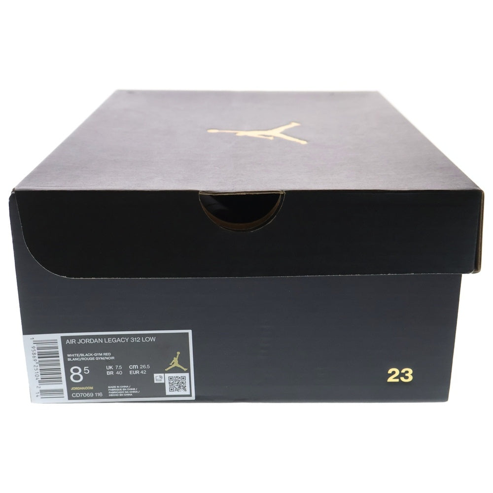 NIKE(ナイキ) AIR JORDAN LEGACY 312 LOW CD7069-116 エアジョーダン レガシー ローカットスニーカー レッド US8.5/26.5cm