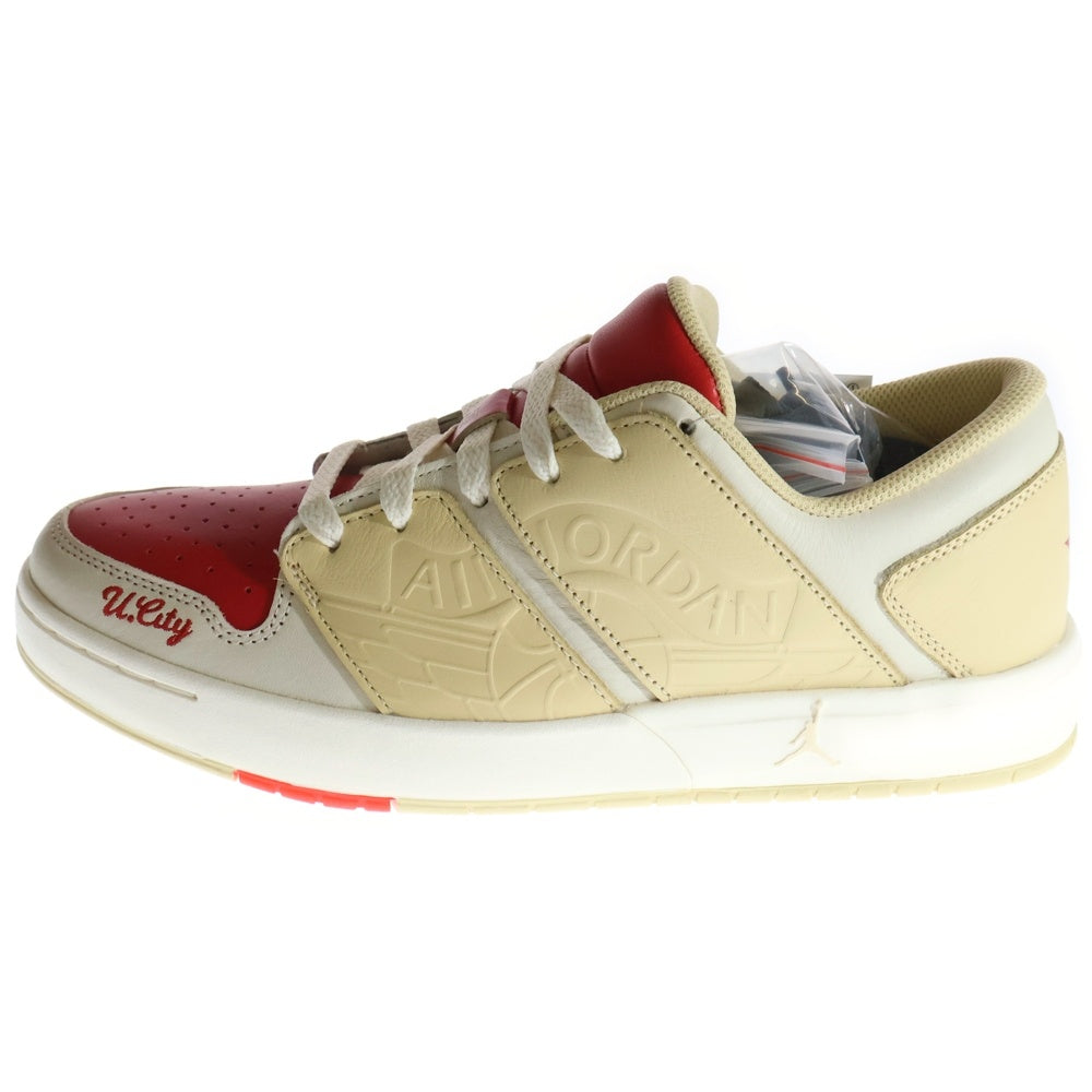 NIKE(ナイキ) AIR JORDAN NU RETRO 1 LOW FB1300-100 エアジョーダン ニューレトロ ローカットスニーカー ホワイト US8.5/26.5cm