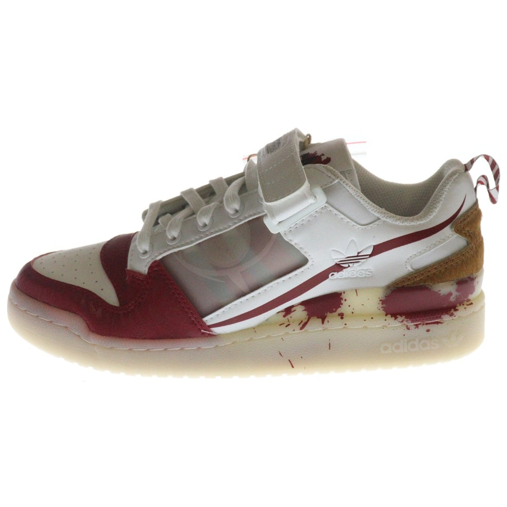 adidas(アディダス) HALLOWEEN COLLECTION FORUM LOW G55617 ハロウィーン コレクション フォーミュラ ローカットスニーカー ホワイト US8.5/26.5cm