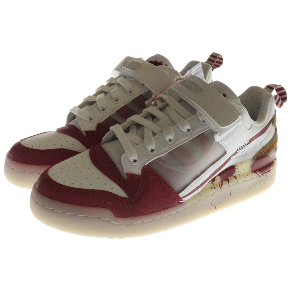 adidas(アディダス) HALLOWEEN COLLECTION FORUM LOW G55617 ハロウィーン コレクション フォーミュラ ローカットスニーカー ホワイト US8.5/26.5cm