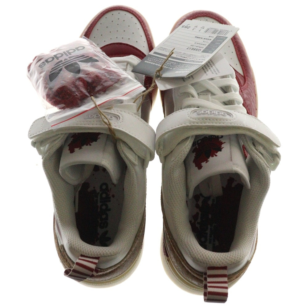 adidas(アディダス) HALLOWEEN COLLECTION FORUM LOW G55617 ハロウィーン コレクション フォーミュラ ローカットスニーカー ホワイト US8.5/26.5cm