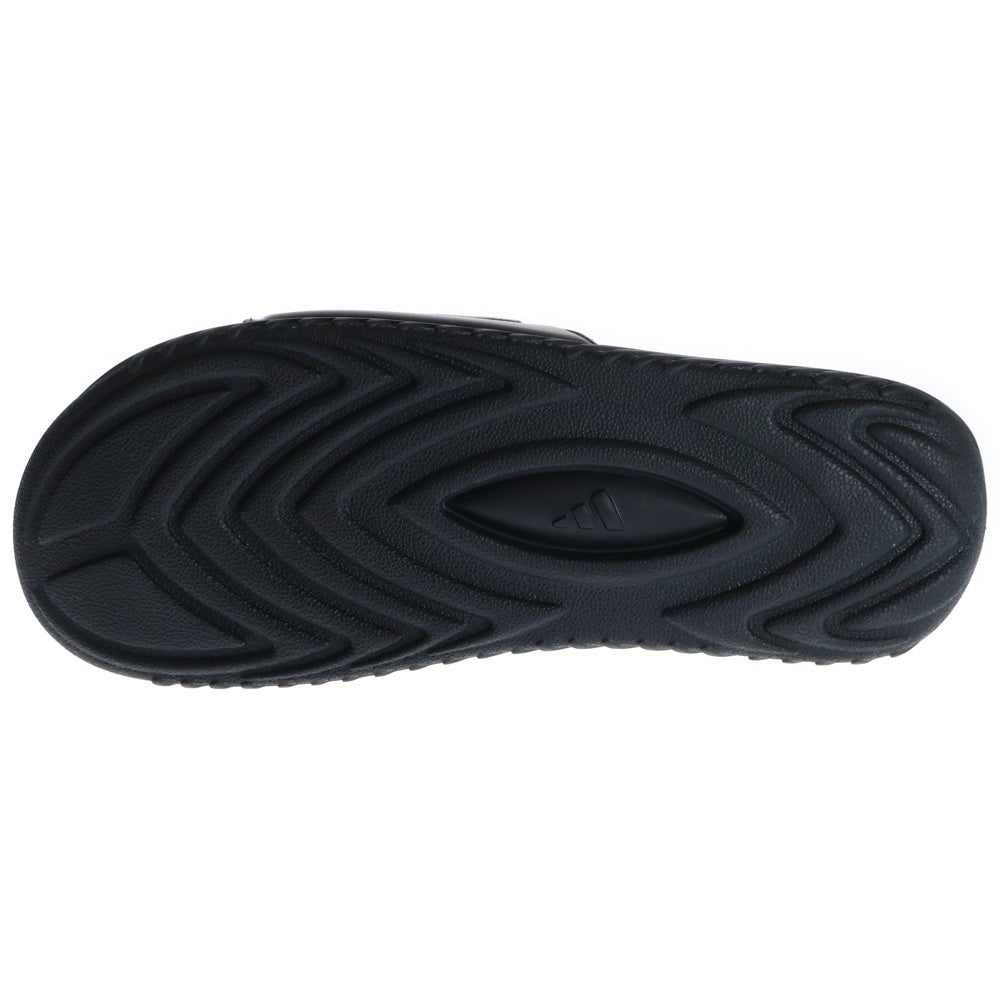 adidas(アディダス) ×遊☆戯☆王 collection Reptossage Black Magician HQ4274 レプトサージ ブラック・マジシャン スリッパ ブラック US9.5/27.5cm