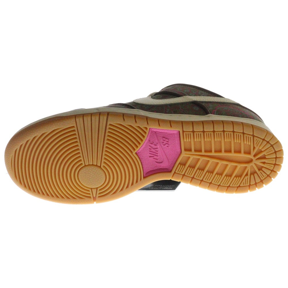 NIKE SB(ナイキエスビー) DUNK LOW PRO PREMIUM BROWN PAISLEY DH7534-200 ダンクローカットスニーカー ペイズリー US8/26.5cm