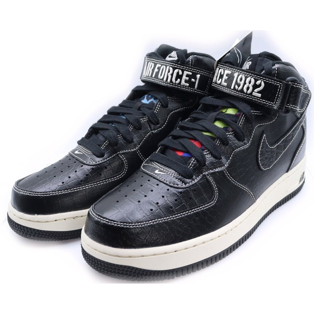 NIKE(ナイキ) AIR FORCE 1 MID 07 LV8 Our Force1 DV1029-010 エアフォース1 アワー ミッドカットスニーカー ブラック US8.5/26.5cm