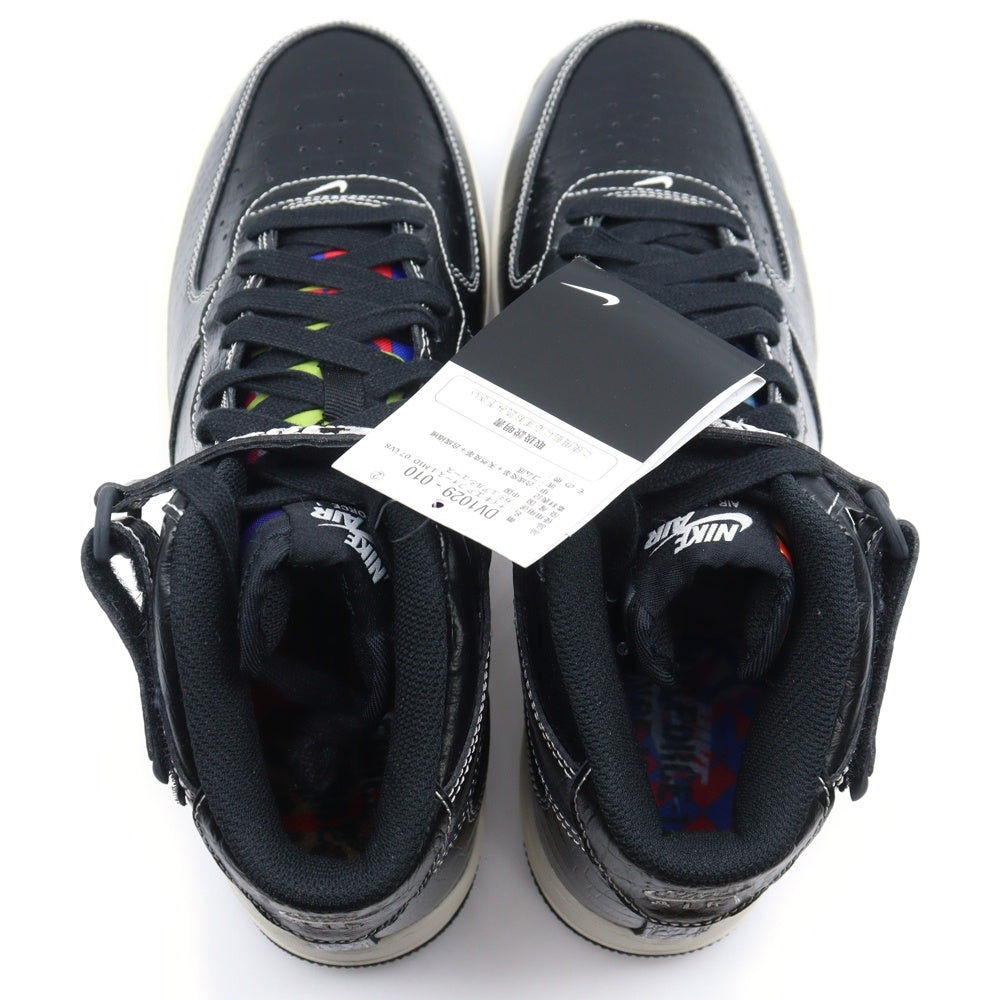 NIKE(ナイキ) AIR FORCE 1 MID 07 LV8 Our Force1 DV1029-010 エアフォース1 アワー ミッドカットスニーカー ブラック US8.5/26.5cm