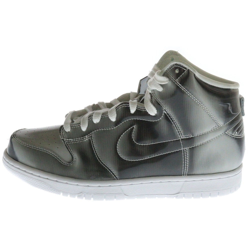 NIKE(ナイキ) ×CLOT DUNK HIGH SILVER FLIX DH4444-900 クロット ダンク シルバーフラックス ハイカットスニーカー シルバー US8.5/26.5cm