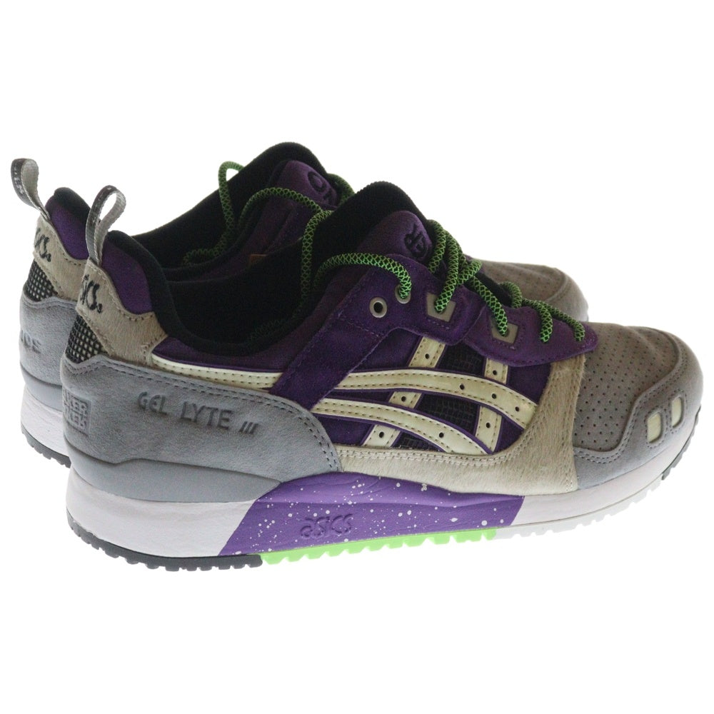 ASICS(アシックス) ×SNEAKER FREAKER ×ATMOS GEL-LYTE 3 OG 1201A529-020 スニーカー フリーカー アトモス ゲルライト ローカットスニーカー パープル US9/27.0cm