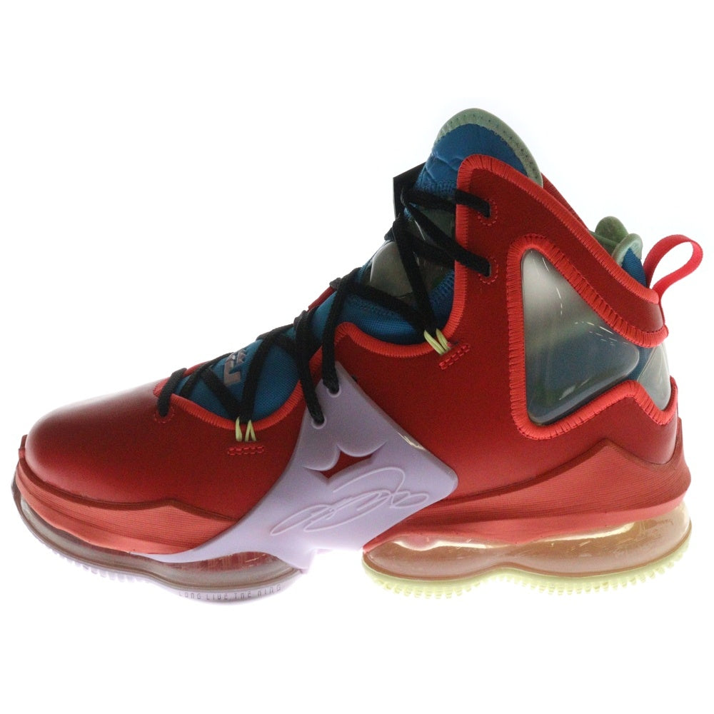 NIKE(ナイキ) LEBRON XIX DQ7548-600 レブロン19 ハイカットスニーカー マルチ US9/27.0cm