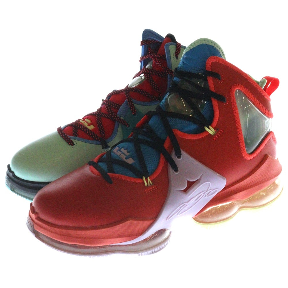NIKE(ナイキ) LEBRON XIX DQ7548-600 レブロン19 ハイカットスニーカー マルチ US9/27.0cm