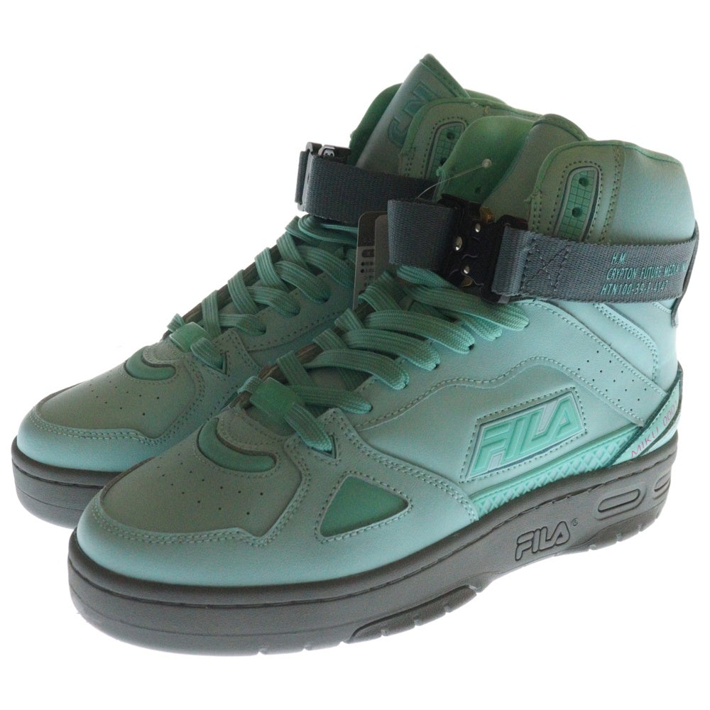 FILA(フィラ) ×初音ミク TERATACH 600 ハイカットスニーカー ブルー US8.5/26.5cm