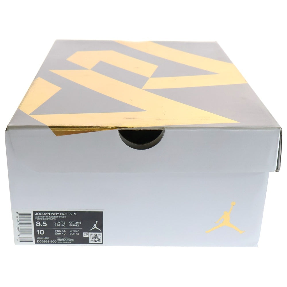 NIKE(ナイキ) JORDAN WHY NOT .5 PF ジョーダン ハイカットスニーカー マルチ US8.5/26.5cm