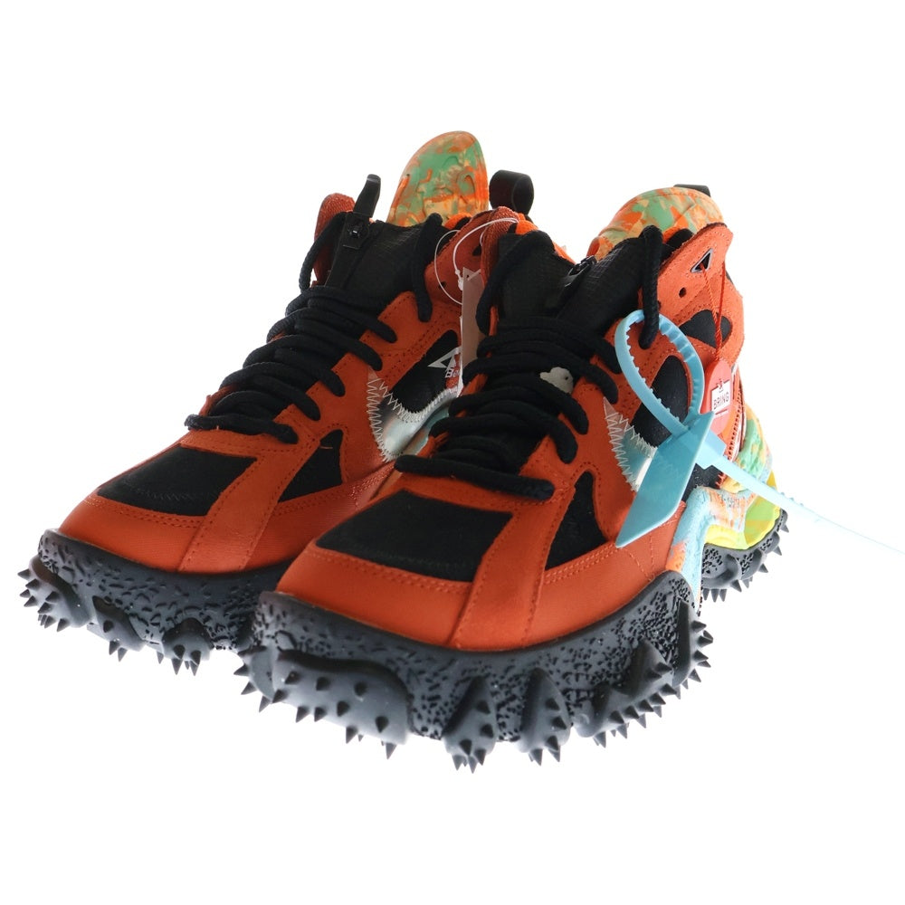 NIKE(ナイキ) ×Off-White AIR TERRA FORMA DQ1615-800 オフホワイト エア テラフォーマ ハイカットスニーカー オレンジ US9/27.0cm