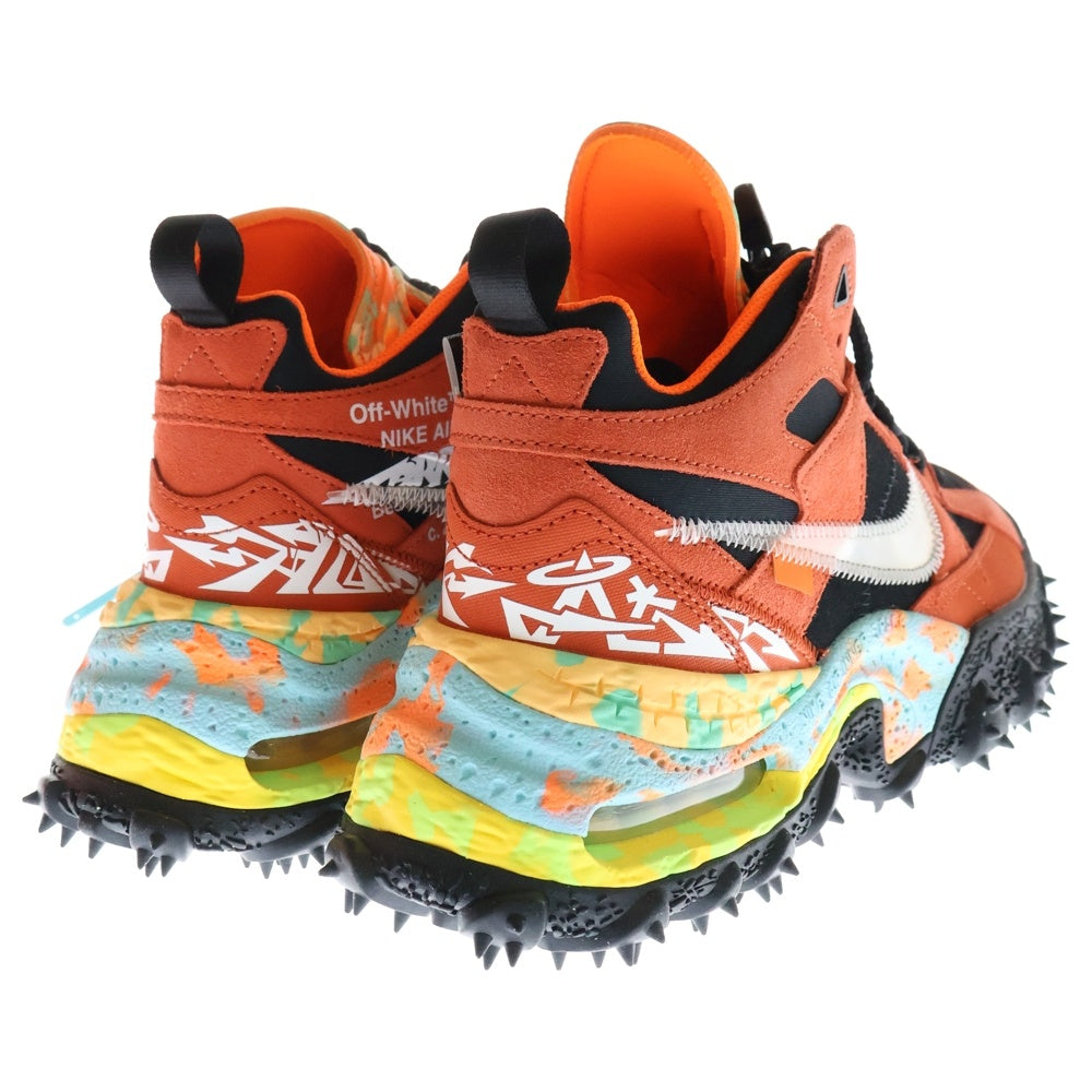NIKE(ナイキ) ×Off-White AIR TERRA FORMA DQ1615-800 オフホワイト エア テラフォーマ ハイカットスニーカー オレンジ US9/27.0cm
