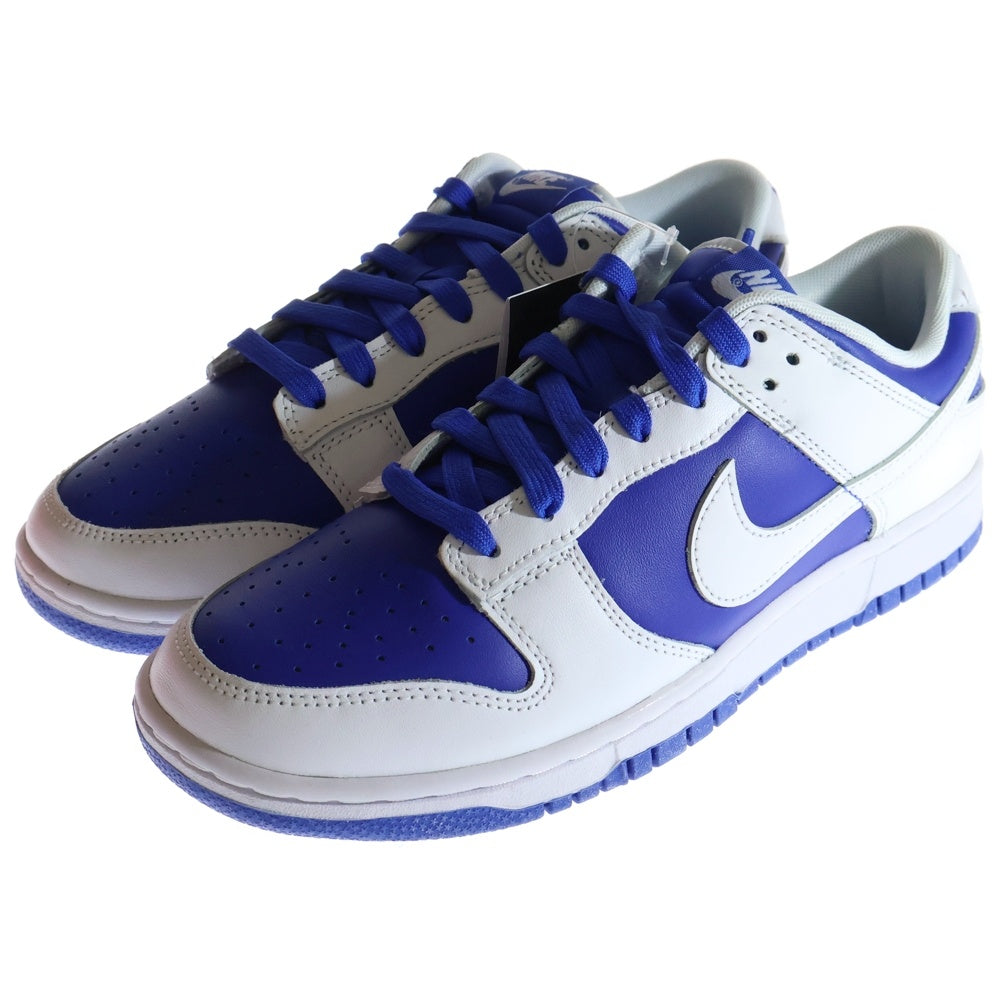 NIKE(ナイキ) DUNK LOW RETRO RACER BLUE DD1391-401 ダンク レトロ レーサー ローカットスニーカー ホワイト/ブルー US8.5/26.5cm