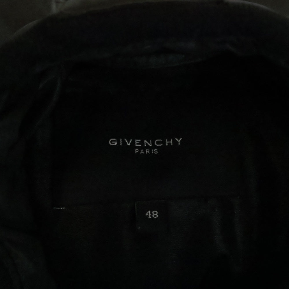 GIVENCHY(ジバンシィ) キルティングシングルライダースジップジャケット ブラック