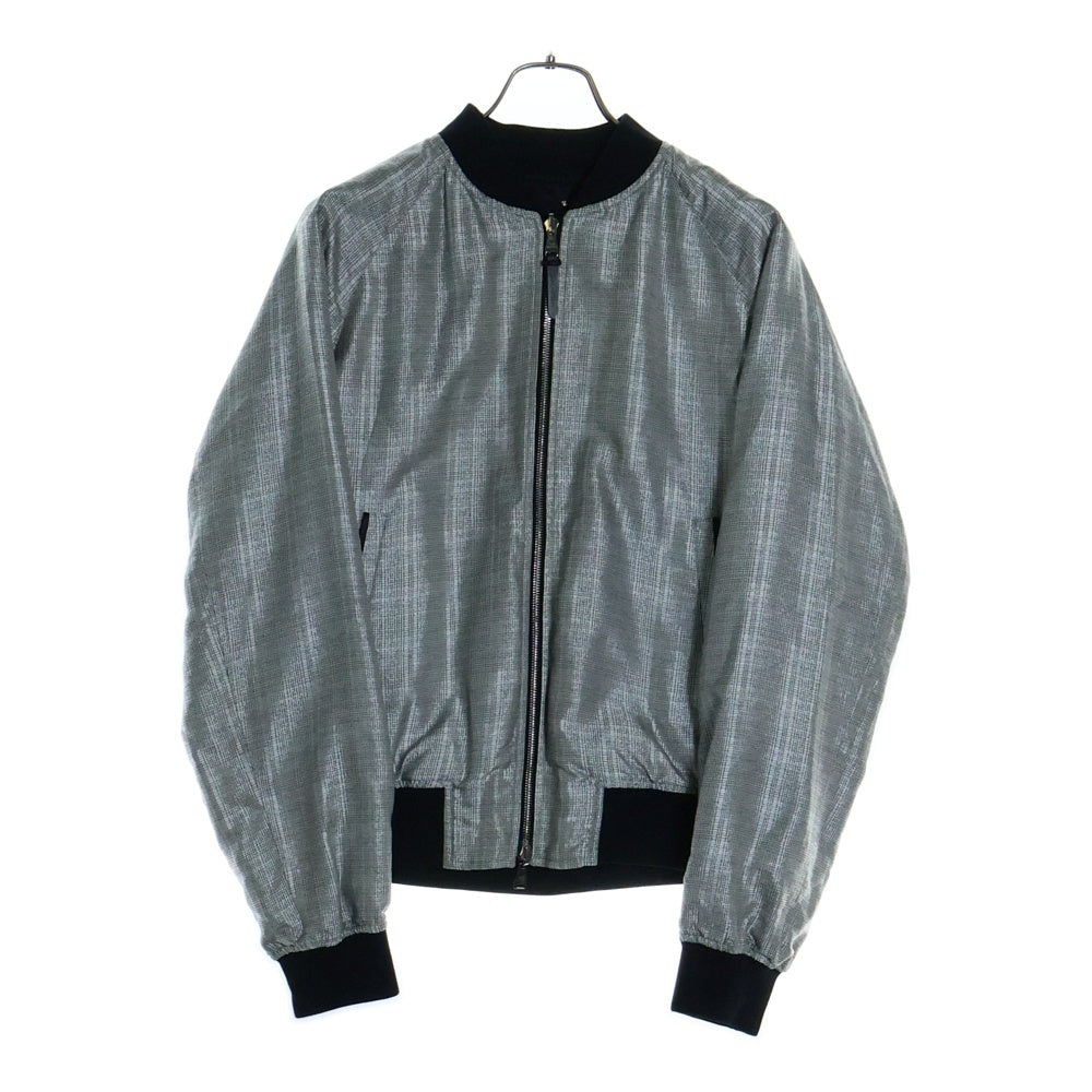 LOUIS VUITTON(ルイヴィトン) リバーシブルシルクボンバージャケット RM141 H5BS67SI8 シルバー/ブラック
