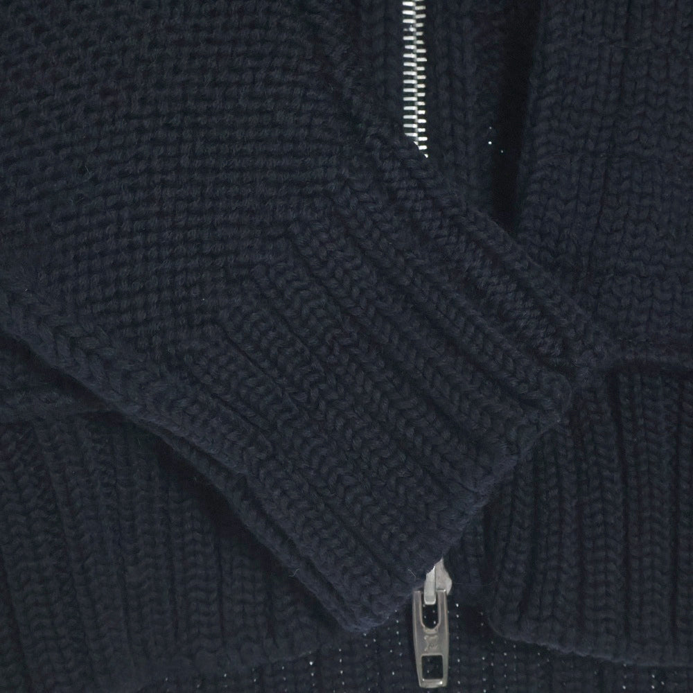 LOUIS VUITTON(ルイヴィトン) 06AW ウールドライバーズニットジャケット RM062 MJKN92C80 ブラック