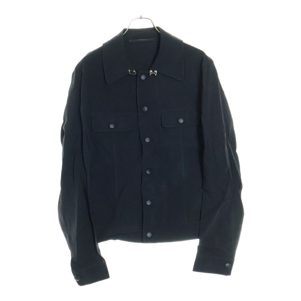 KRIS VAN ASSCHE(クリス ヴァン アッシュ) ボタントラックジャケット 141BL688 ブラック