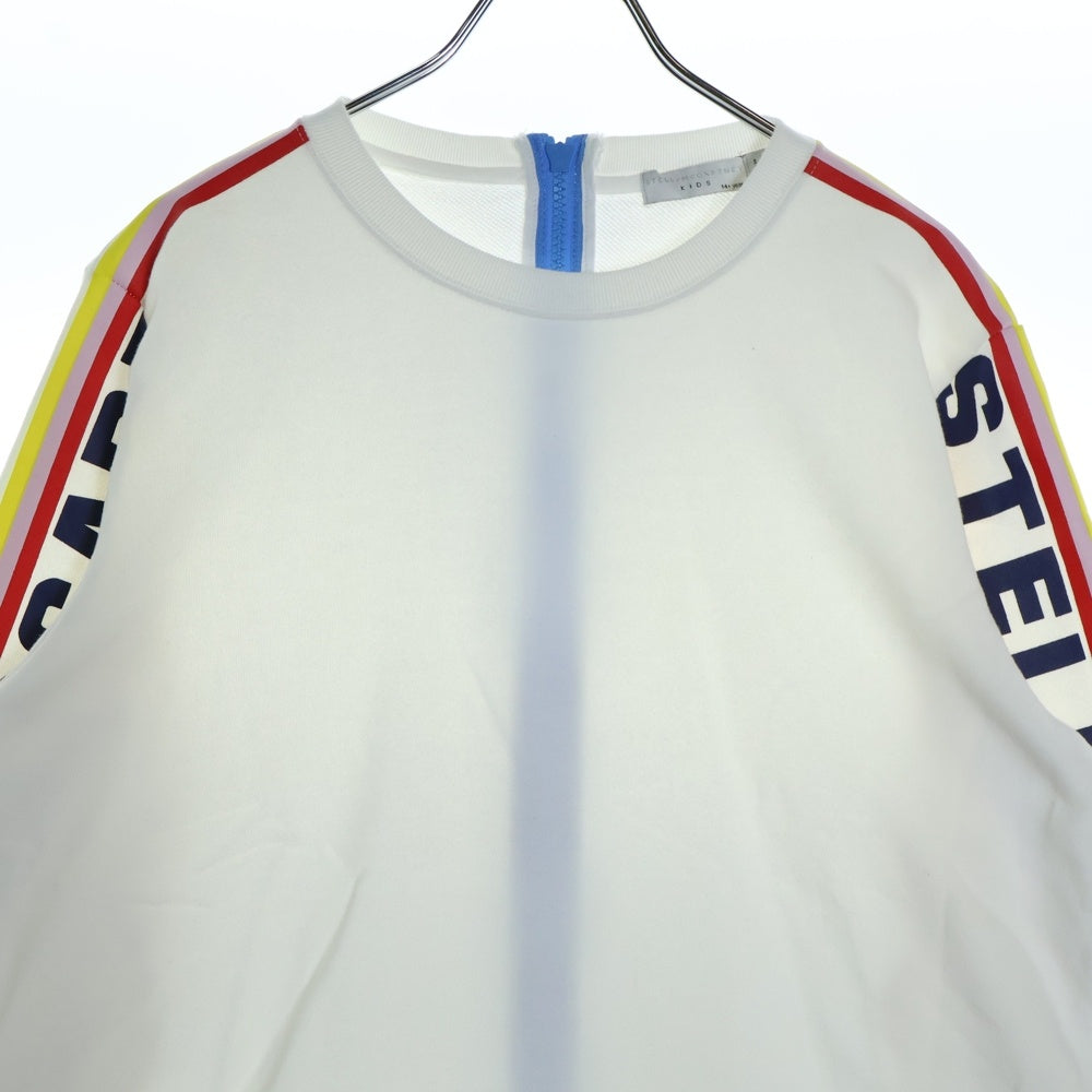 STELLA McCARTNEY(ステラマッカートニー) 背面ジップトアームロゴスウェットレーナー レディース ホワイト