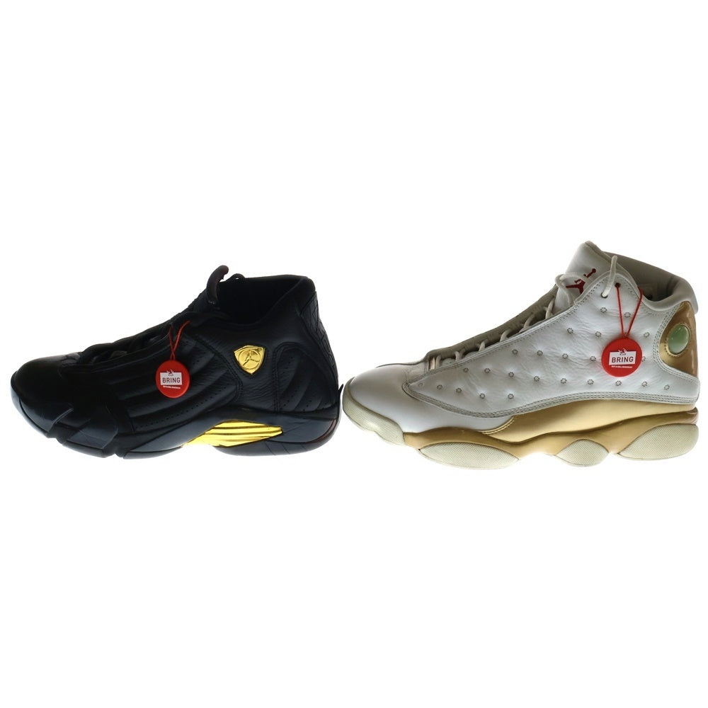 NIKE(ナイキ) AIR JORDAN DMP PACK Pack Last Shot 897563-900 エアジョーダン13/エアジョーダン14 ラスト ショット ハイカットスニーカー 2足セット US9.5/27.5cm