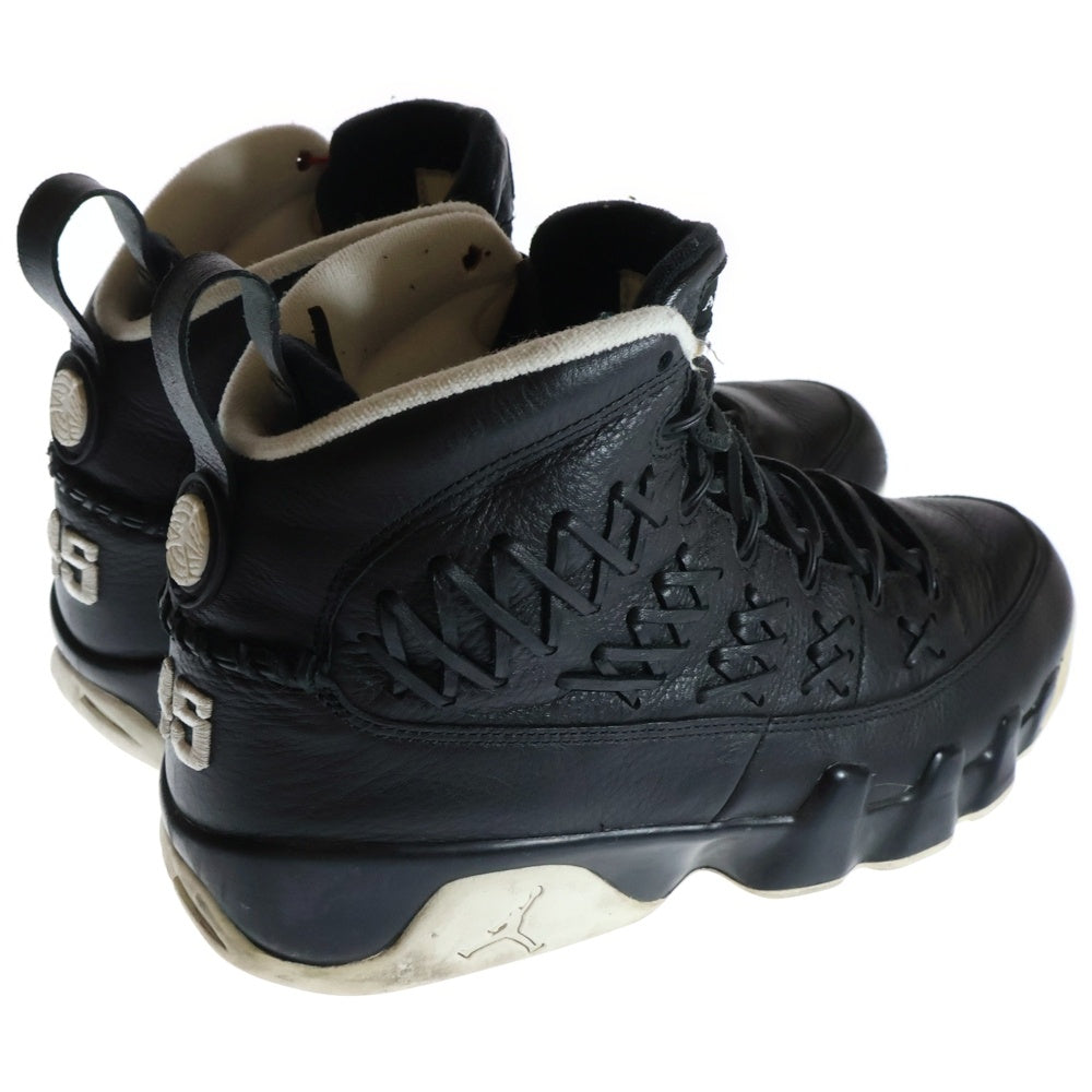 NIKE(ナイキ) AIR JORDAN 9 RETRO PINNACLE BASEBALL PACK 897560-003 エアジョーダン9 レトロ ピナクル ベースボールパック ハイカットスニーカー US9.5/27.5cm ブラック