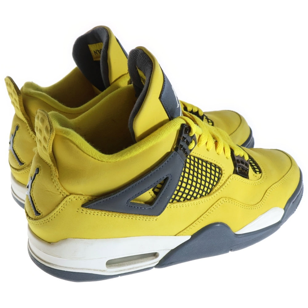 NIKE(ナイキ) AIR JORDAN 4 RETRO TOUR YELLOW CT8527-700 エアジョーダン レトロ ハイカットスニーカー シューズ ツアー US8.5/26.5cm イエロー