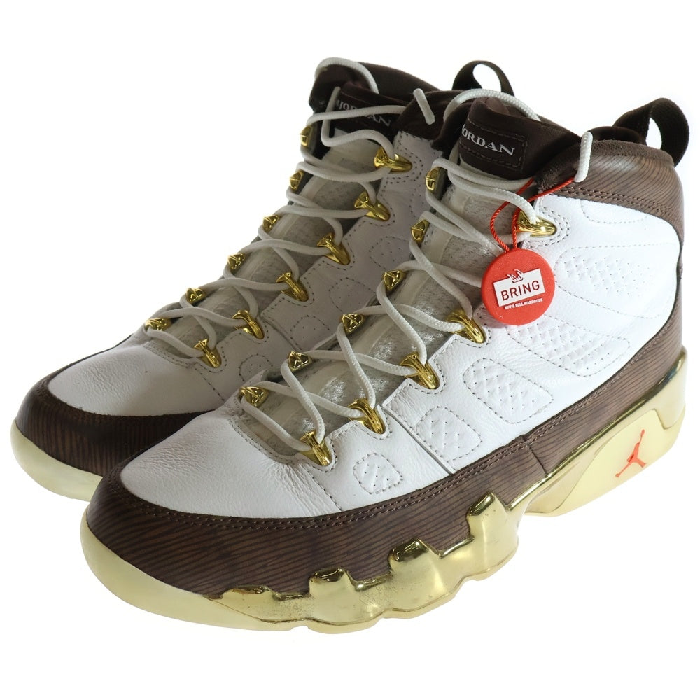 NIKE(ナイキ) AIR JORDAN 9 RETRO MELO 302370-122 エアジョーダン9 メロ ローカットスニーカー US9.5/27.5cm ホワイト