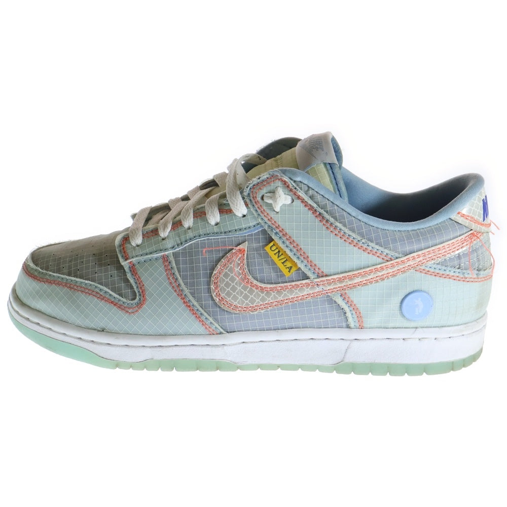 NIKE(ナイキ) ×UNION DUNK LOW DJ9649-400 ユニオン ダンク ローカットスニーカー US8.5/26.5cm ブルー
