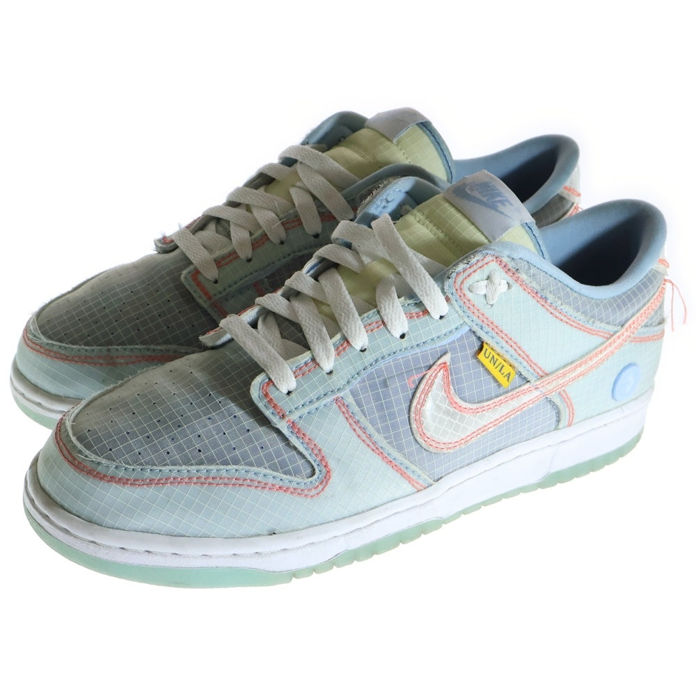 NIKE(ナイキ) ×UNION DUNK LOW DJ9649-400 ユニオン ダンク ローカットスニーカー US8.5/26.5cm ブルー