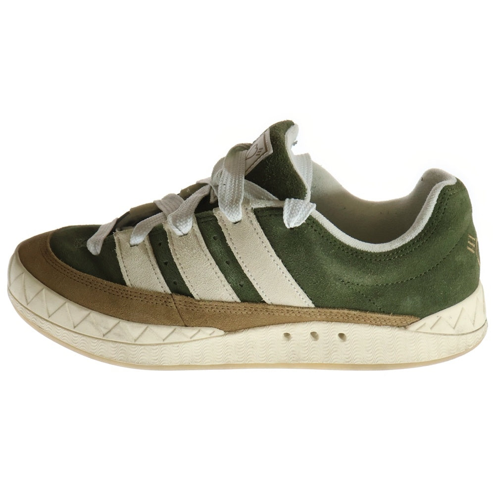 adidas(アディダス) ×HUMAN MADE Adimatic HM HP9914 ヒューマンメイド アディマティック スウェード ローカットスニーカー グリーン US9.5/27.5cm