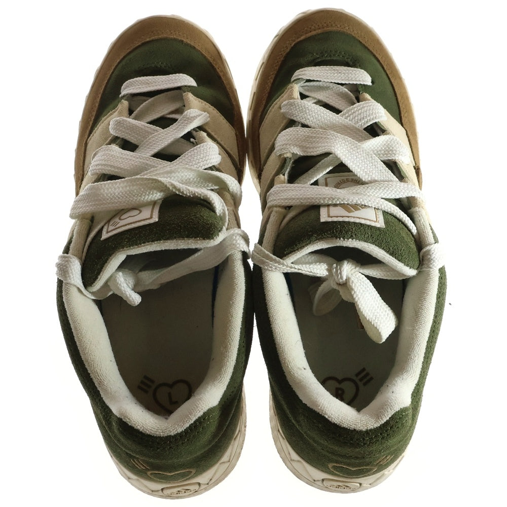adidas(アディダス) ×HUMAN MADE Adimatic HM HP9914 ヒューマンメイド アディマティック スウェード ローカットスニーカー グリーン US9.5/27.5cm