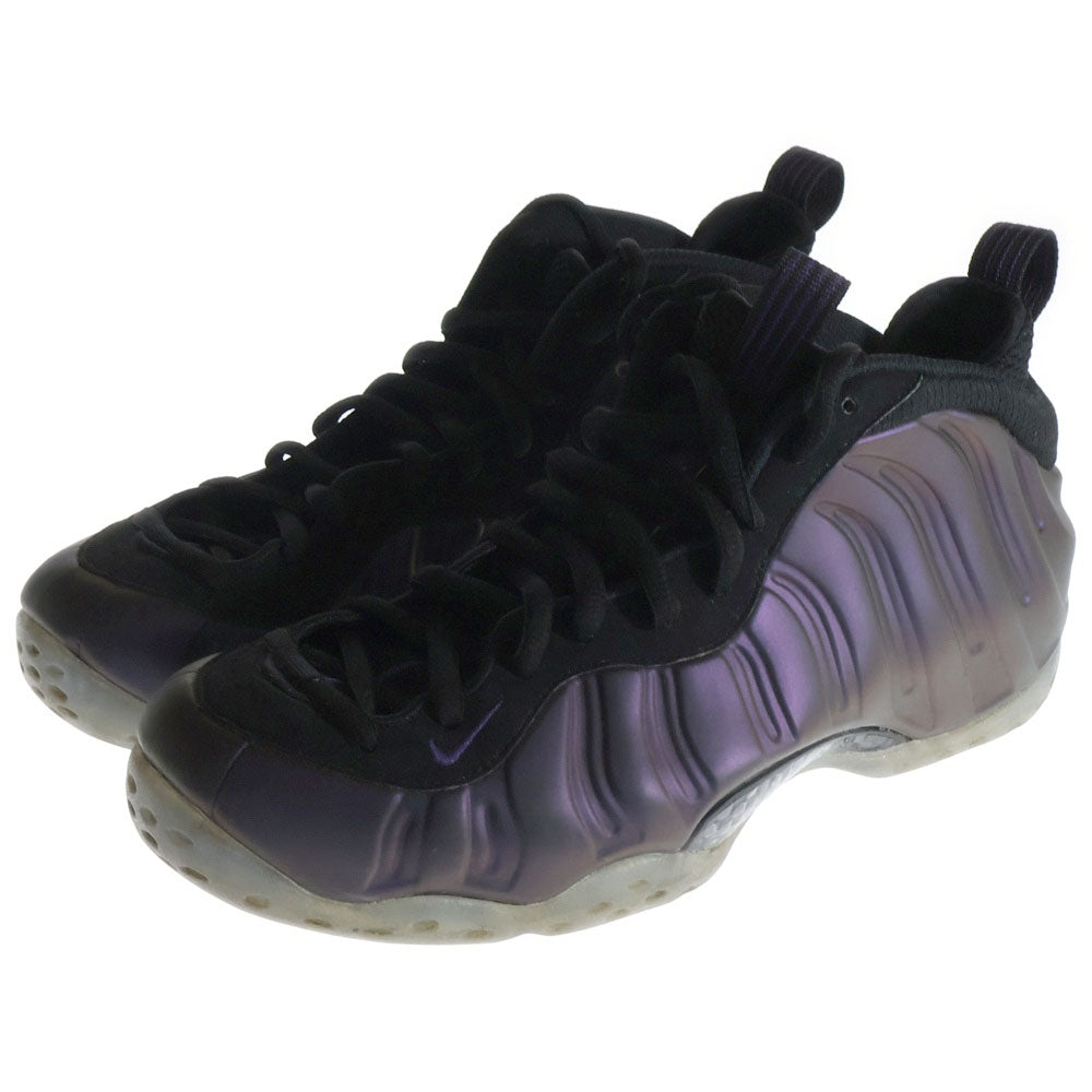 NIKE(ナイキ) AIR FOAMPOSITE ONE EGGPLANT FN5212-001 エアフォームポジットワンエッグプラント ハイカットスニーカー ブラック/パープル US10/28.0cm