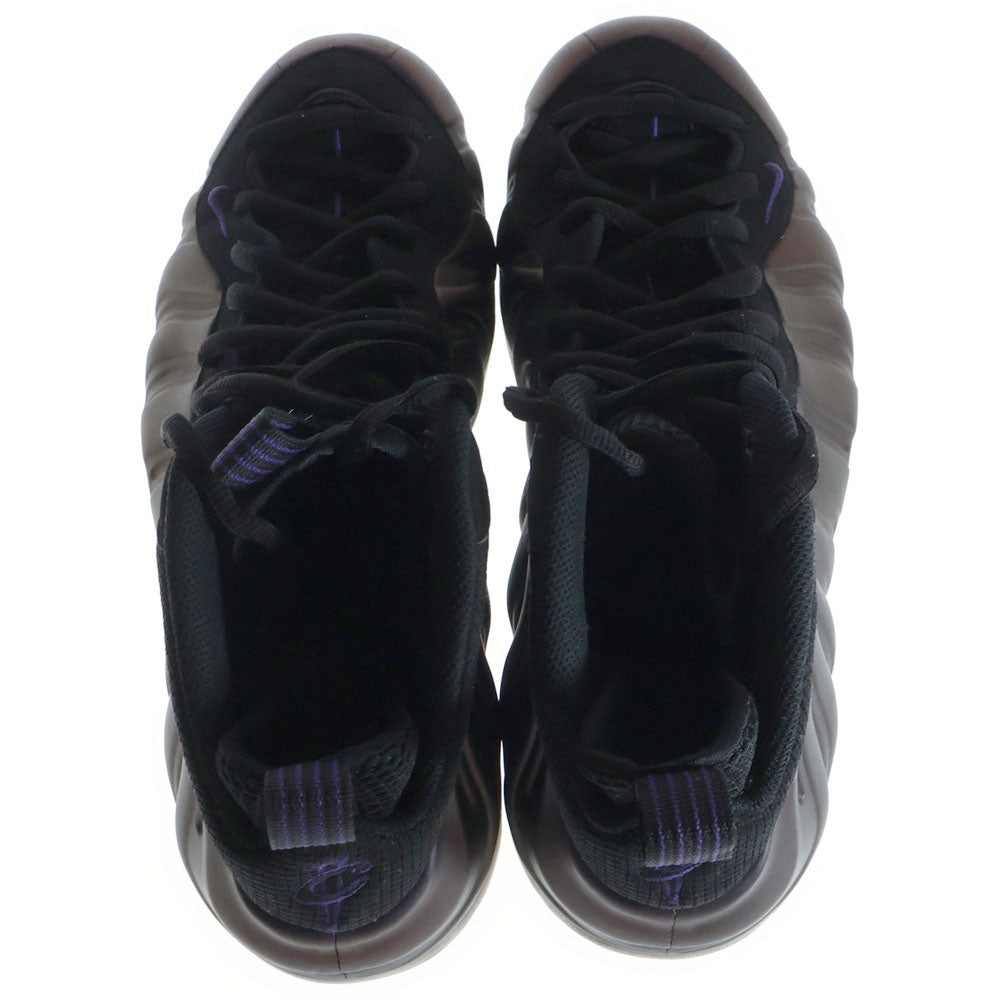 NIKE(ナイキ) AIR FOAMPOSITE ONE EGGPLANT FN5212-001 エアフォームポジットワンエッグプラント ハイカットスニーカー ブラック/パープル US10/28.0cm