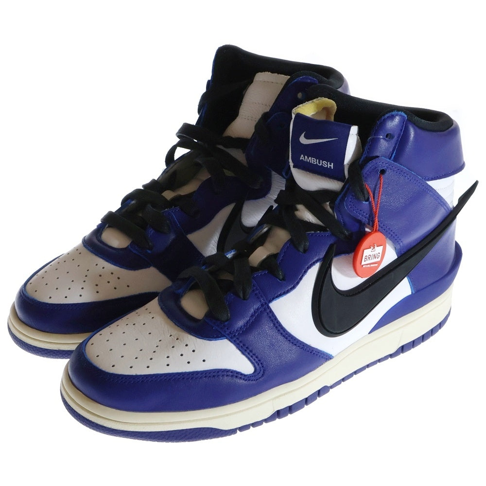 AMBUSH ハイカットスニーカー NIKE アンブッシュ　ナイキ AMBUSH x NIKE DUNK HIGH “Red”が公開 (アンブッシュ ナイキ