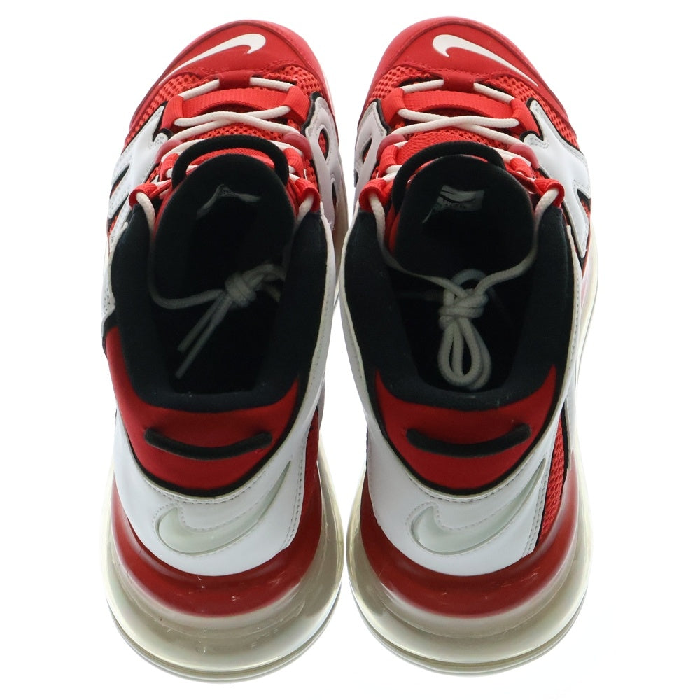 NIKE(ナイキ) AIR MORE UPTEMPO 720 QS 2 CJ3662-600 エアモアアップテンポ ハイカットスニーカー US10/28cm レッド/ホワイト