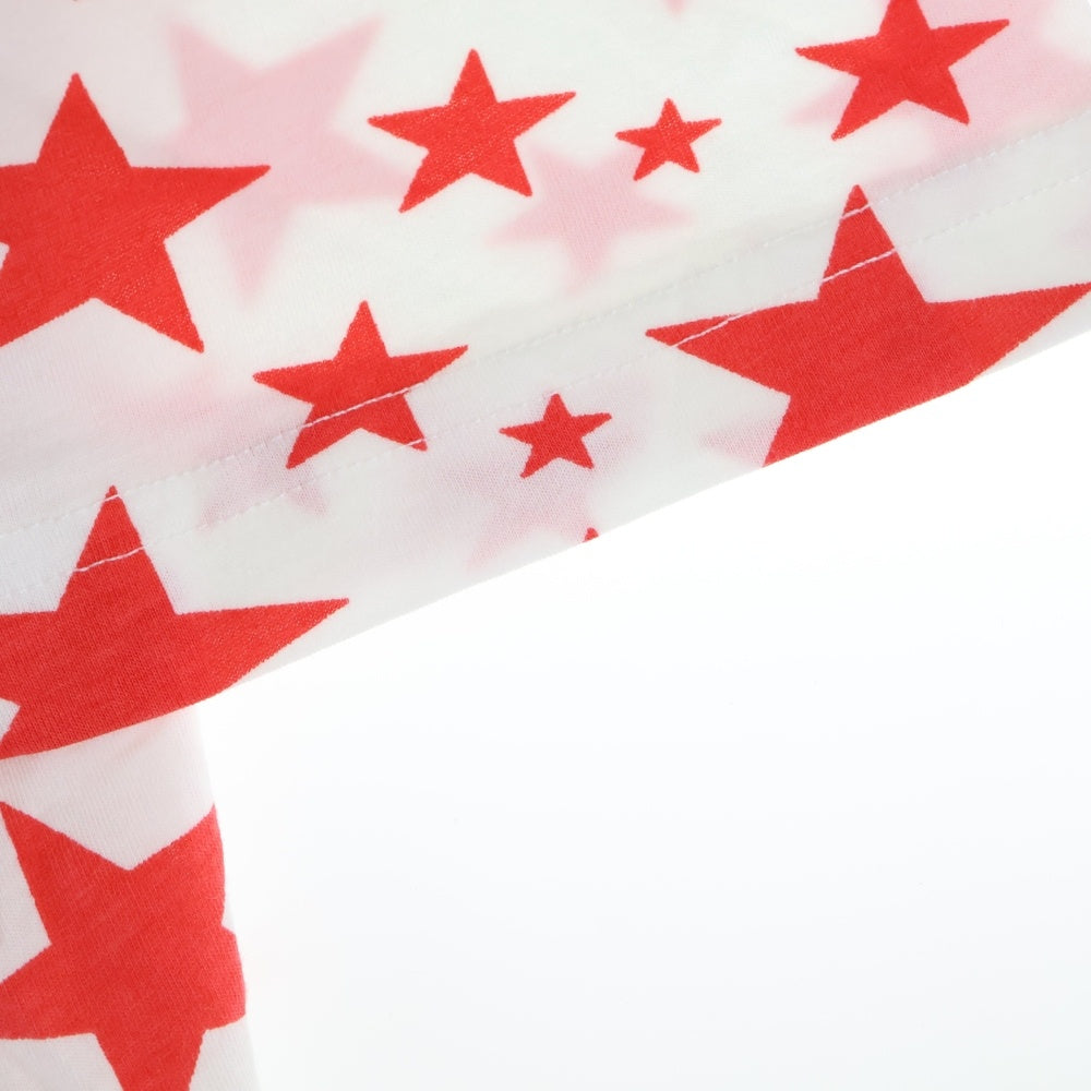 HYDROGEN(ハイドロゲン) BRONZAJI スター総柄半袖Tシャツ ホワイト