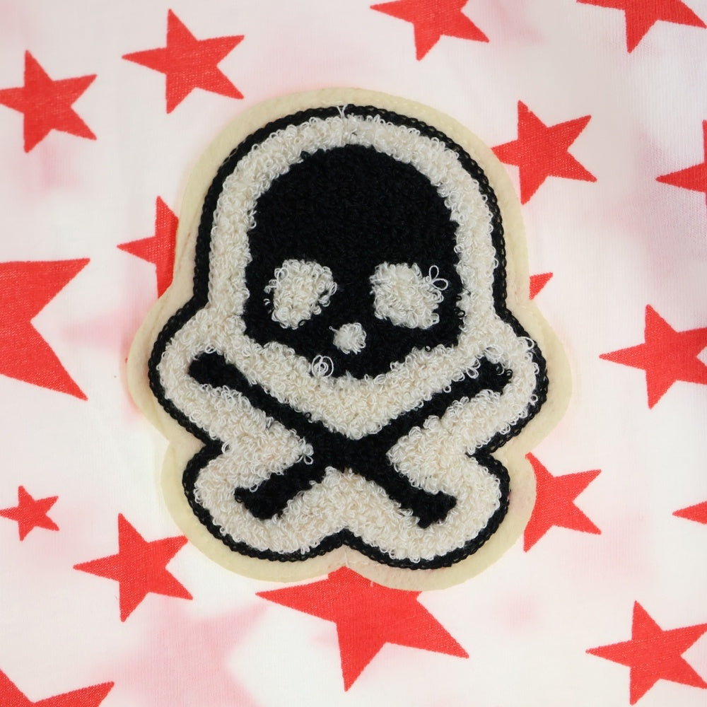 HYDROGEN(ハイドロゲン) BRONZAJI スター総柄半袖Tシャツ ホワイト