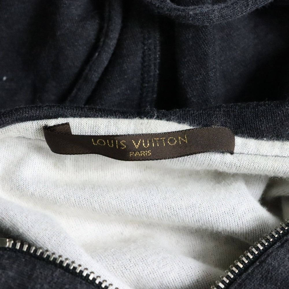 LOUIS VUITTON(ルイヴィトン) LVロゴスウェットジップアップパーカー RM091M MN JR41JCK グレー