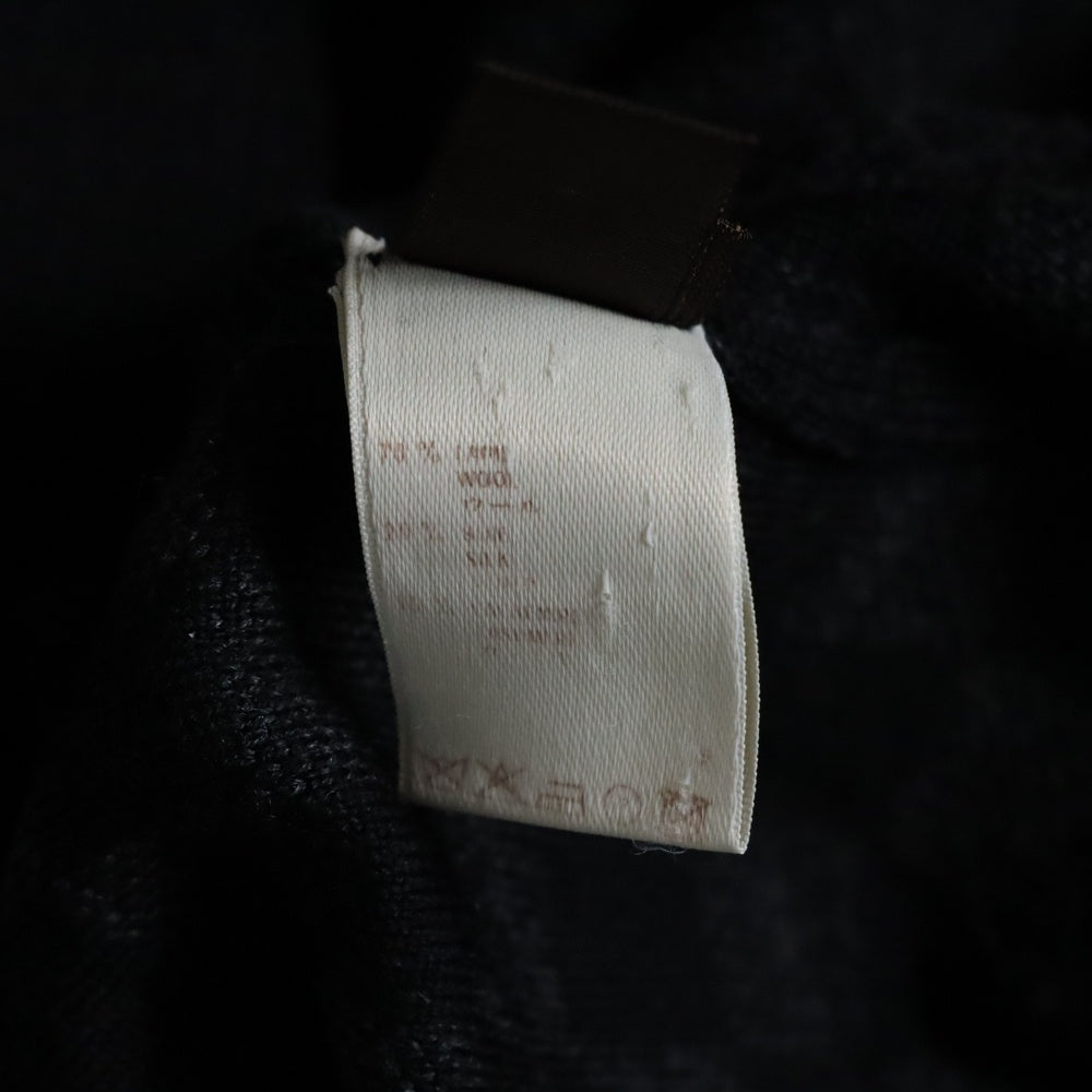 LOUIS VUITTON(ルイヴィトン) ダミエニットジップアップカーディガン RM082D MNKN98M86 ブラック