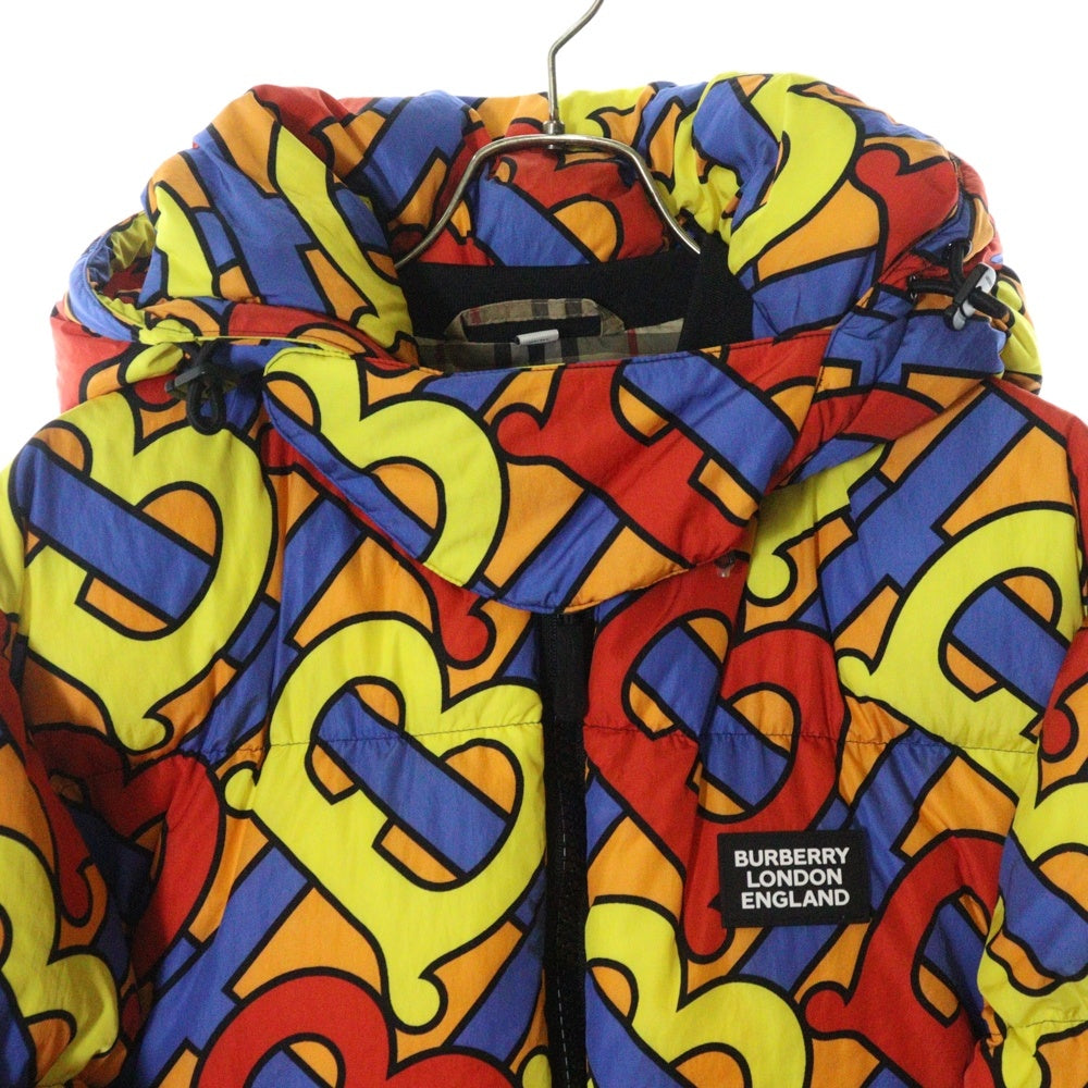 BURBERRY(バーバリー) 総柄TBモノグラムロゴダウンジャケット 8025863 マルチ