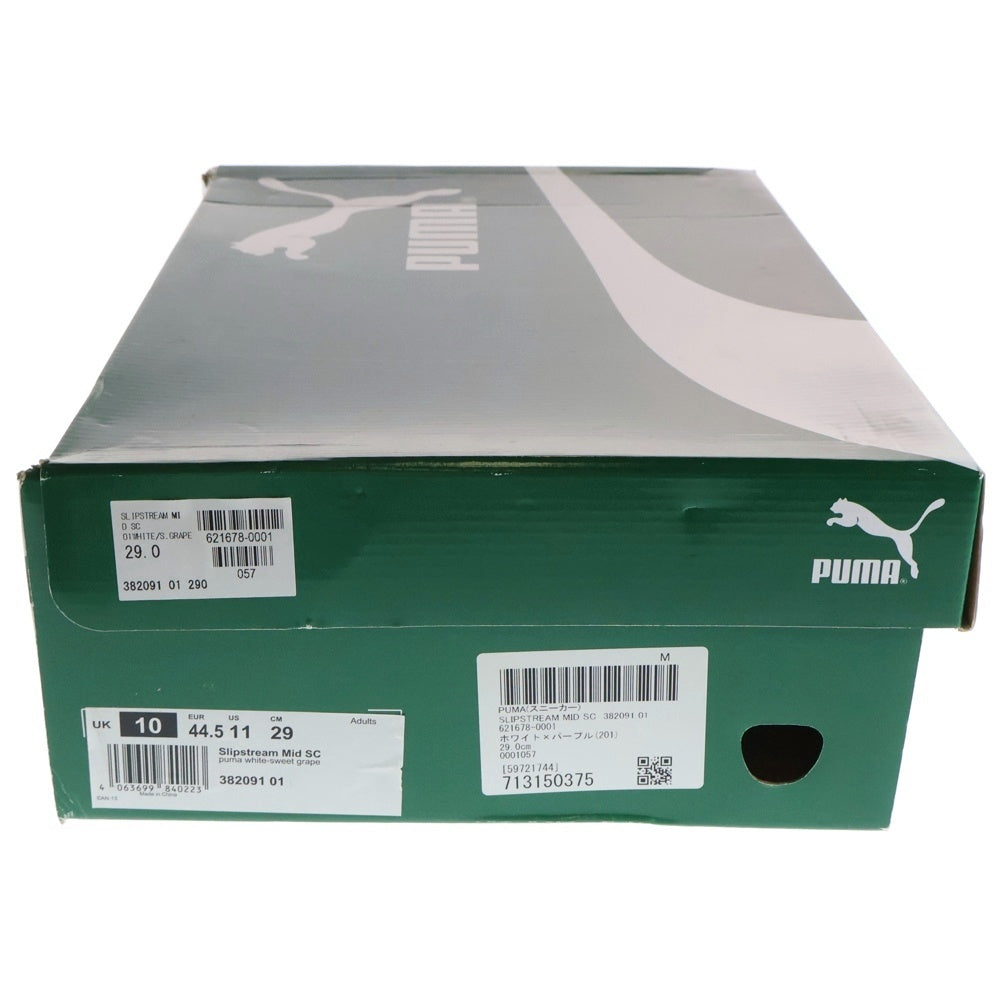 PUMA(プーマ) SLIPSTREAM MID 382091-01 スリップストリーム ローカットスニーカー US11/29.0cm ホワイト/パープル