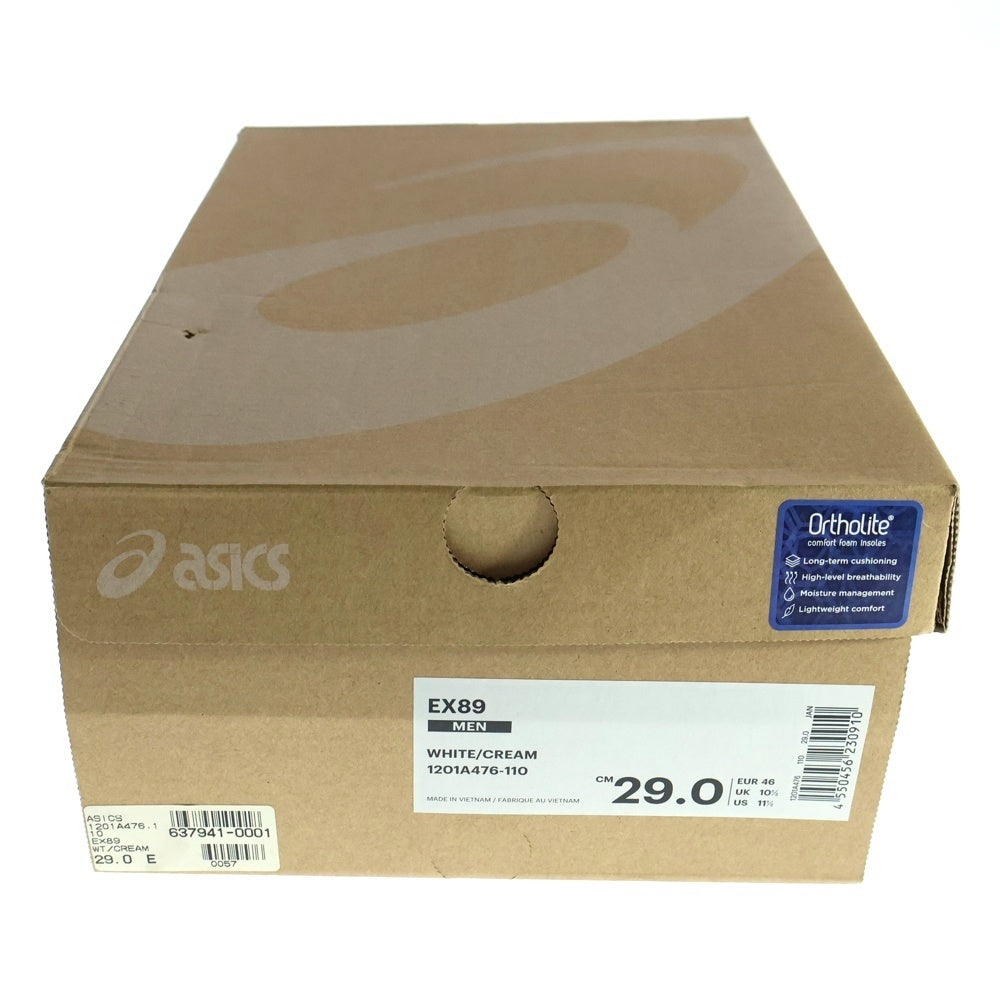 ASICS(アシックス) EX89 1201A476-110 ローカットスニーカー US11/29.0cm ホワイト