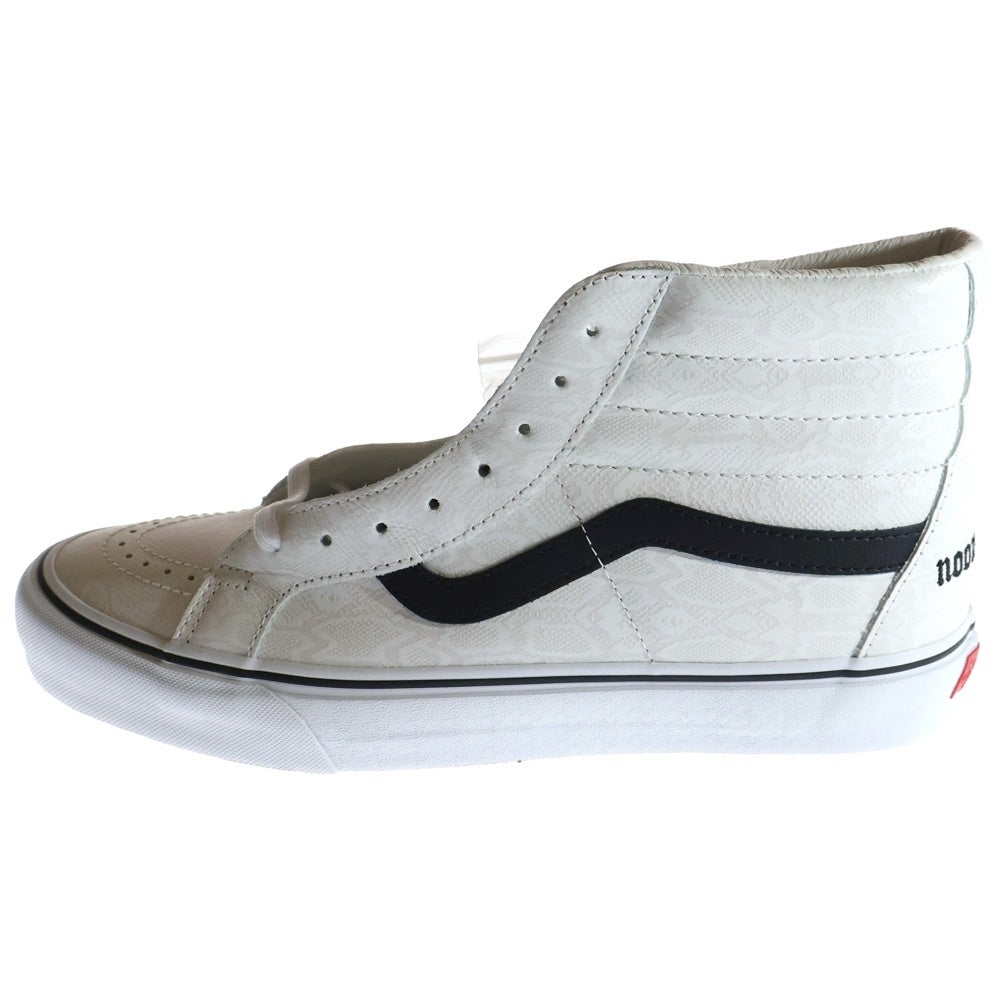VANS(ヴァンズ) ×NOON GOONS Sk8-Hi Reissue VN0A4BVH616 ×ヌーングッズ ローカットスニーカー US11/29.0cm ホワイト