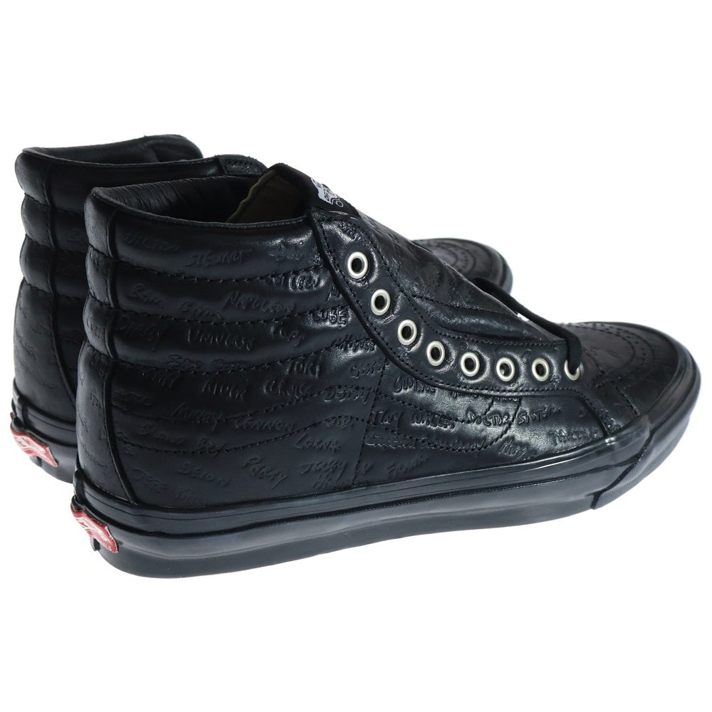 VANS(ヴァンズ) ×Jim Goldberg OG SK8-HI LX VN0A4BVB00V ×ジムゴールド ハイカットスニーカー US11/29.0cm ブラック