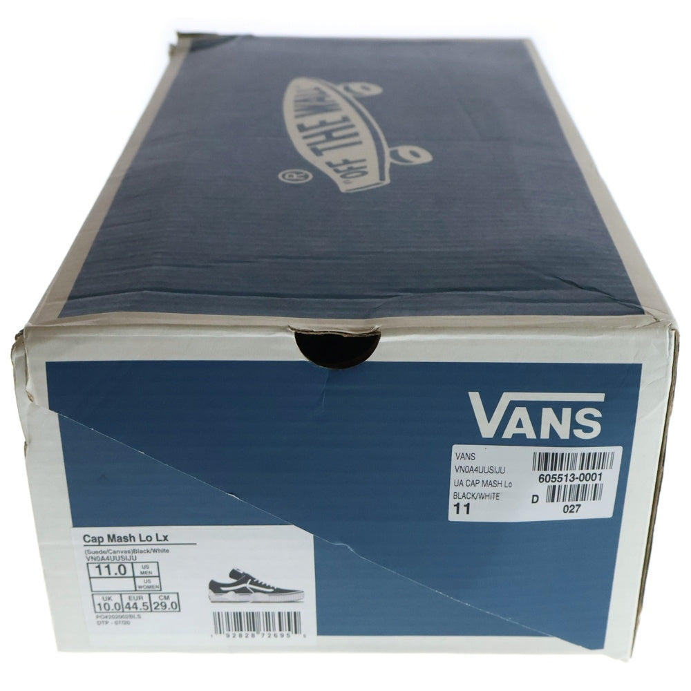 VANS(ヴァンズ) Cap Mash VN0A4UUSIJU キャップマッシュ ローカットスニーカー US11/29.0cm ブラック