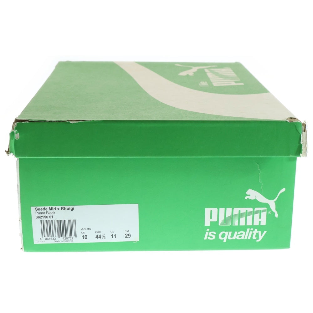 PUMA(プーマ) ×RHUIGI SUEDE MID ×ルイージ スウェード ハイカットスニーカー US11/29.0cm ブラック