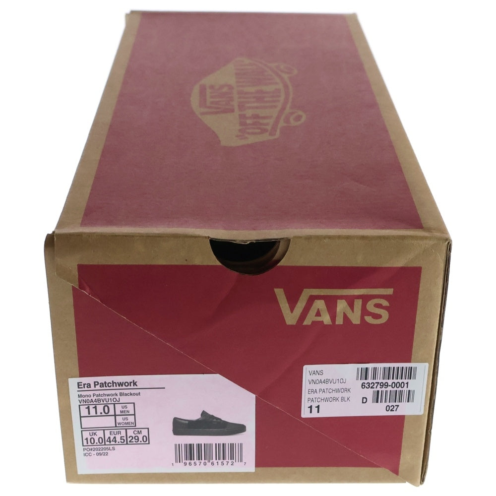 VANS(ヴァンズ) Era Patchwork VN0A4BVU1OJ ローカットスニーカー US11/29.0cm ブラック